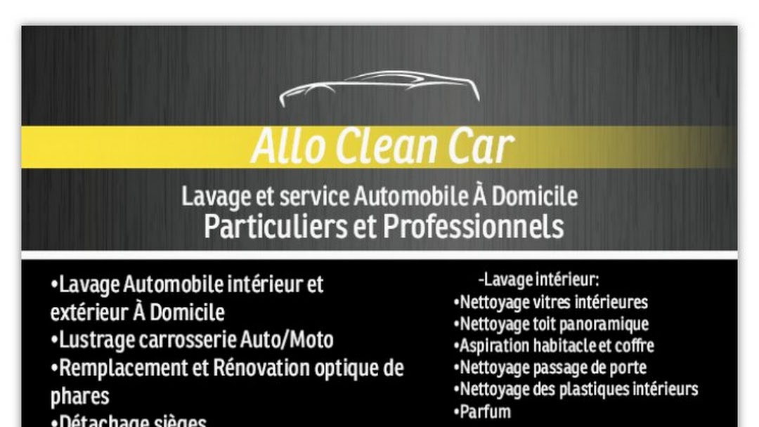 Allo Lavage Auto