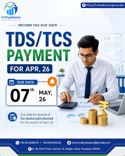 📢 TDS/TCS Payment Due Date Reminder – April 2026 post image