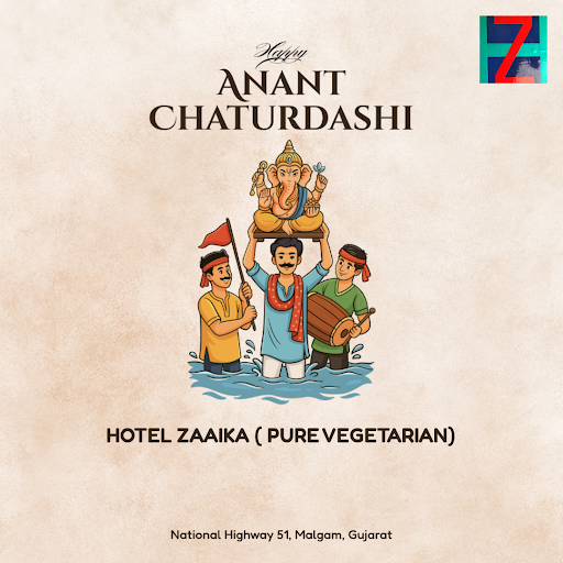 Experience the vibrant spirit of Happy Ananta Chaturdashi at Hotel Zaaika, the Best Dhaba in Malg… post image