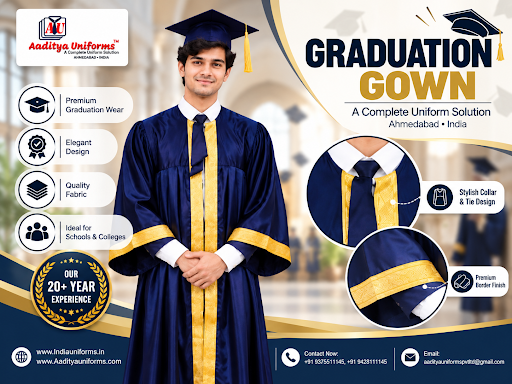 Graduation Gown – Available At Aaditya Uniforms post image