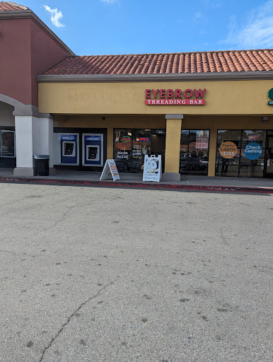Eyebrow threading bar