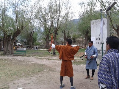 Photos of Paro Archery Grounds