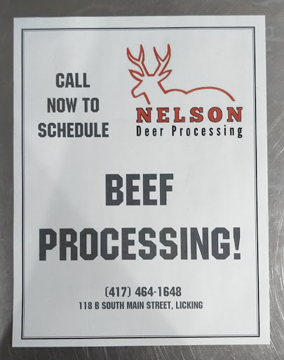 Nelson Deer Processing llc