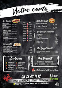 Menu Kebab Les Mesnils Page 1
