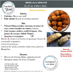 Photo n°14 de Fenêtre sur Quai à Cérons (Restaurant brunch)