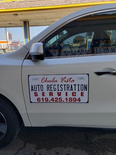 CHULA VISTA AUTO REGISTRATION SERVICE