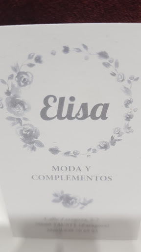 Elisa Moda y Complementos - Visual
