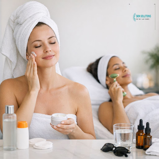 Just had a chemical peel or aesthetic treatment and want long‑lasting glow? At Skin Solutions in…