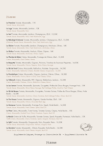 Menu Restaurant Pizzeria L'Eterle Page 6