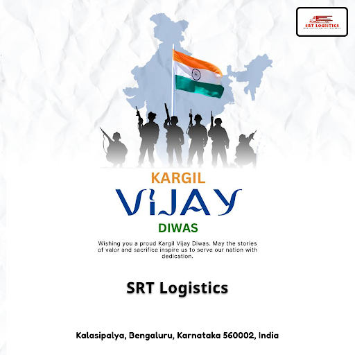 On Kargil Vijay Diwas, SRT logistics honors the spirit of courage and resilience. Our transportat…