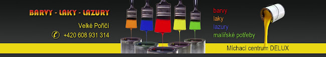 Opinii despre Barvy laky lazury Velké Poříčí - Stanislav Lanta în Hradec Králové - Prodejna barev