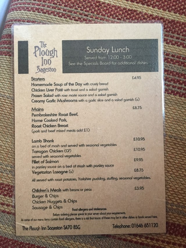 Plough Inn Sageston