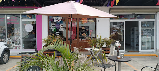Café Con Ángel. Logo