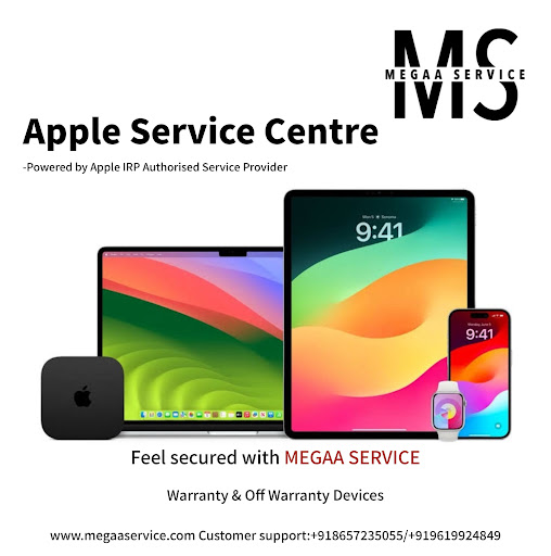 Get the optimum repair and replacement services for all your Apple devices at MEGAA SERVICE Apple…