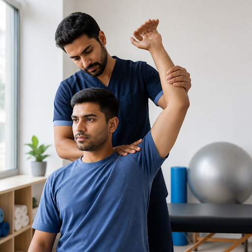 Regain pain-free movement in your shoulder with advanced, research-backed care at Dr Valiya Physi… post image
