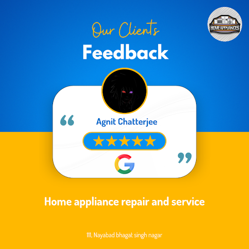 Agnit Chatterjee was thrilled with the exceptional service at Home appliance repair and service i… post image