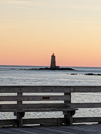 Whaleback Light Observation Point, Fort Foster Park Pier