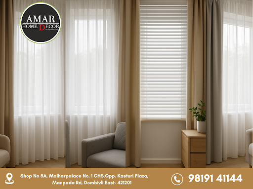 Amar Home Decor - Sofa and Cover, Foam matters, Wallpaper, Cushion Covers,