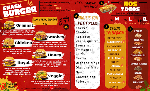 Photo 2 - The red Smash tacos & Burger bar-le-duc