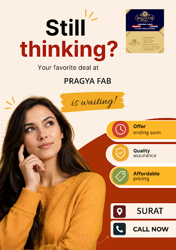 Pragya Men's Wear is your trusted men's clothes shop in Surat, specializing as a leading suiting…