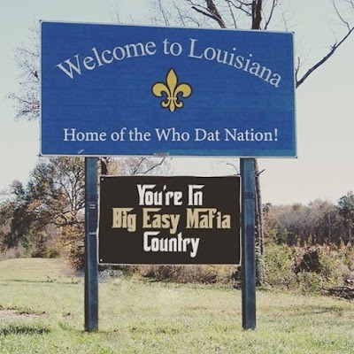 Welcome To Louisiana Sign