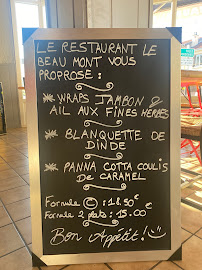 Menu Le Beau Mont Page 4