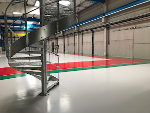 Photo n°1 de AM SOLS TECHNIQUES - Sarl Anjou Marquage & Aménagements à Trélazé (Entreprise de construction)