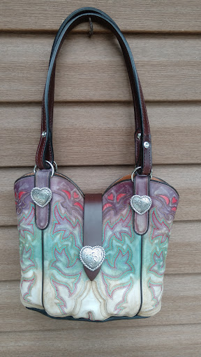 cowboy boot purses - Visual
