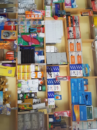 Photos of Barakat al-Zahra replace (p) for the sale of electrical material