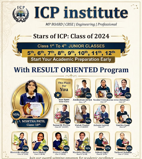 🚀 ICP Institute Indore - Best Coaching Classes for Class 1st to 12th (MP Board & CBSE) post image