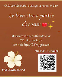 Photo n°1 de Chloé & Alexandre - massages et accompagnements par le toucher relationnel à Hennebont (Massothérapeute)