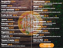 Menu Real Pizza Salins-les-Bains Page 1