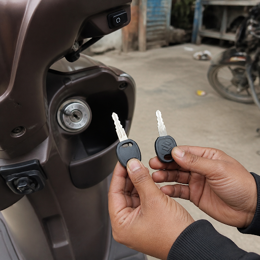 Lost your scooty or bike key, or stuck with a broken key right when you need to go out? Baba Key… post image
