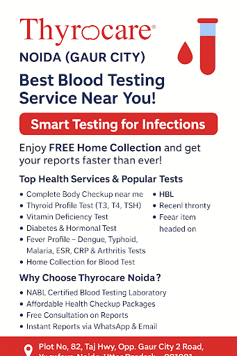 1. "Smart Testing for Infections – Fast, Accurate & Hassle-free!"