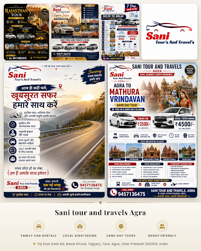 Sani Tour and Travels Agra is your trusted travel agent offering reliable tour and travels car re… post image