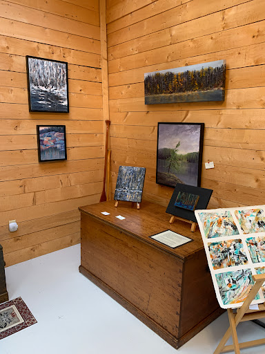 Studio by the Lake- Original Art by Marg Cunningham - Thumbnail