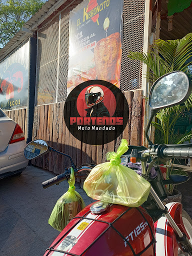 Porteños moto mandado Logo