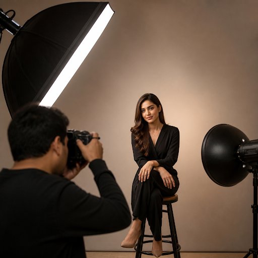 Discover how professional lighting can transform your portraits at Apex Creations in Okhla, New D… post image