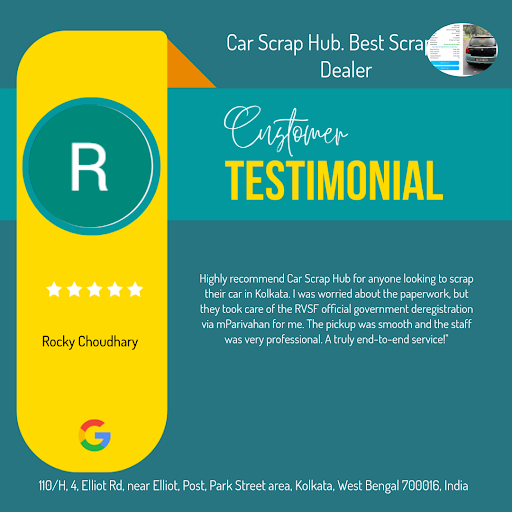 Rocky Choudhary raves about his exceptional experience at Car Scrap Hub, the best scrap car deale… post image