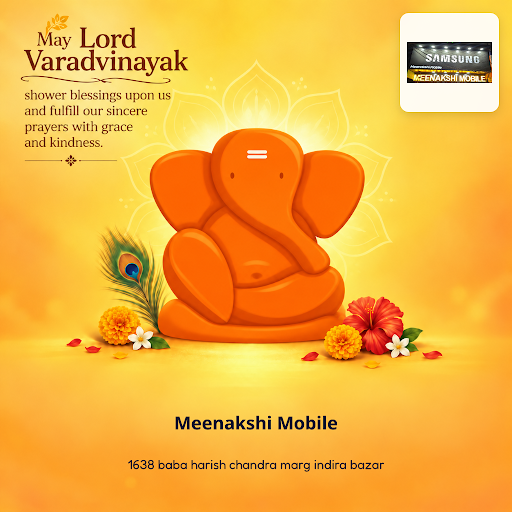 Celebrate Ganpati 2026 with Meenakshi Mobile, your trusted destination for OnePlus, vivo 5G, Oppo… post image