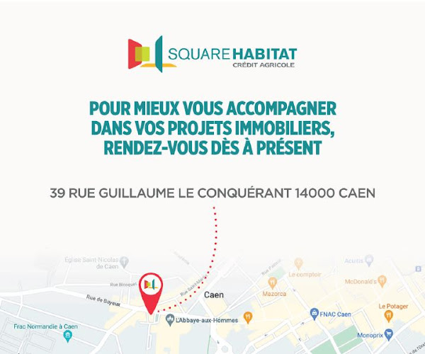 Avis sur Square Habitat Caen (SSAU) à Caen - Agence immobilière