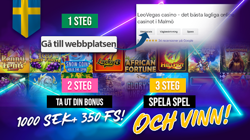 LeoVegas - det bästa lagliga online casinot i Malmö - Thumbnail