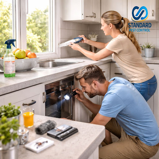 Worried about cockroaches, termites or bed bugs sneaking into your home? At Standard Pest Control…