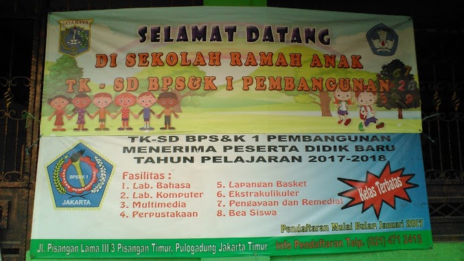 Sekolah Dasar BPS & K 1 Pembangunan, Author: Asep Sumantri