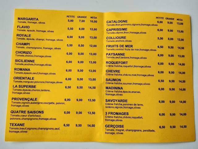 Pizza Catalogne
