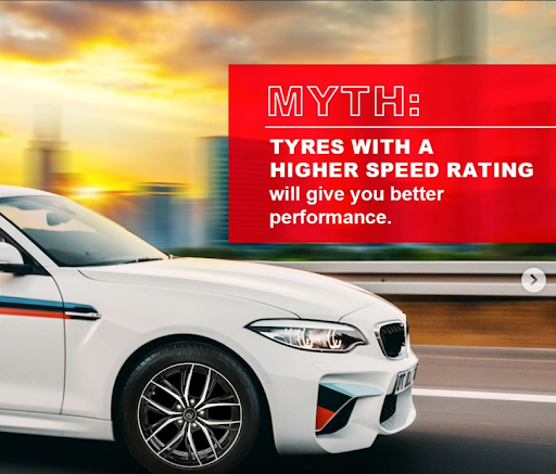 The truth about speed ratings is that they merely indicate the maximum speed a tyre can safely ha… post image