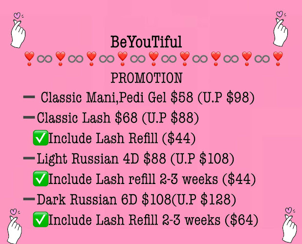 Opinii despre Be.You.Tiful - Eyelash Extension Expert în Singapore - Beauty salon