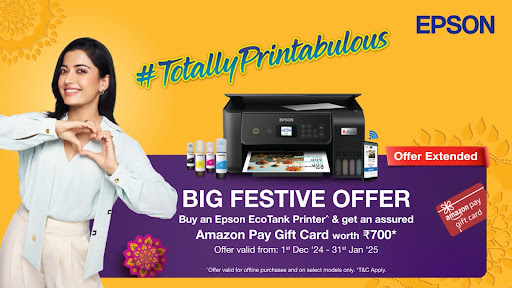 India’s best-selling InkTank printer is now available with a Totally Printabulous offer. Print wo… post image