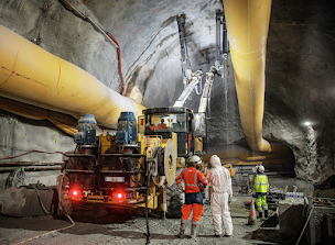 Photo n°18 de TELT Lyon Turin - Chantier CO5 ELYOT - Villarodin-Bourget / Modane à Villarodin-Bourget (Compagnie de transport ferroviaire)