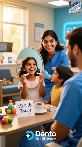 Discover the most loved pediatric dentistry in Navi Mumbai! At Dento Healthcare, our expert team… post image